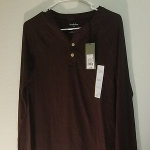 Goodfellow & Co. Long Sleeve Burgundy